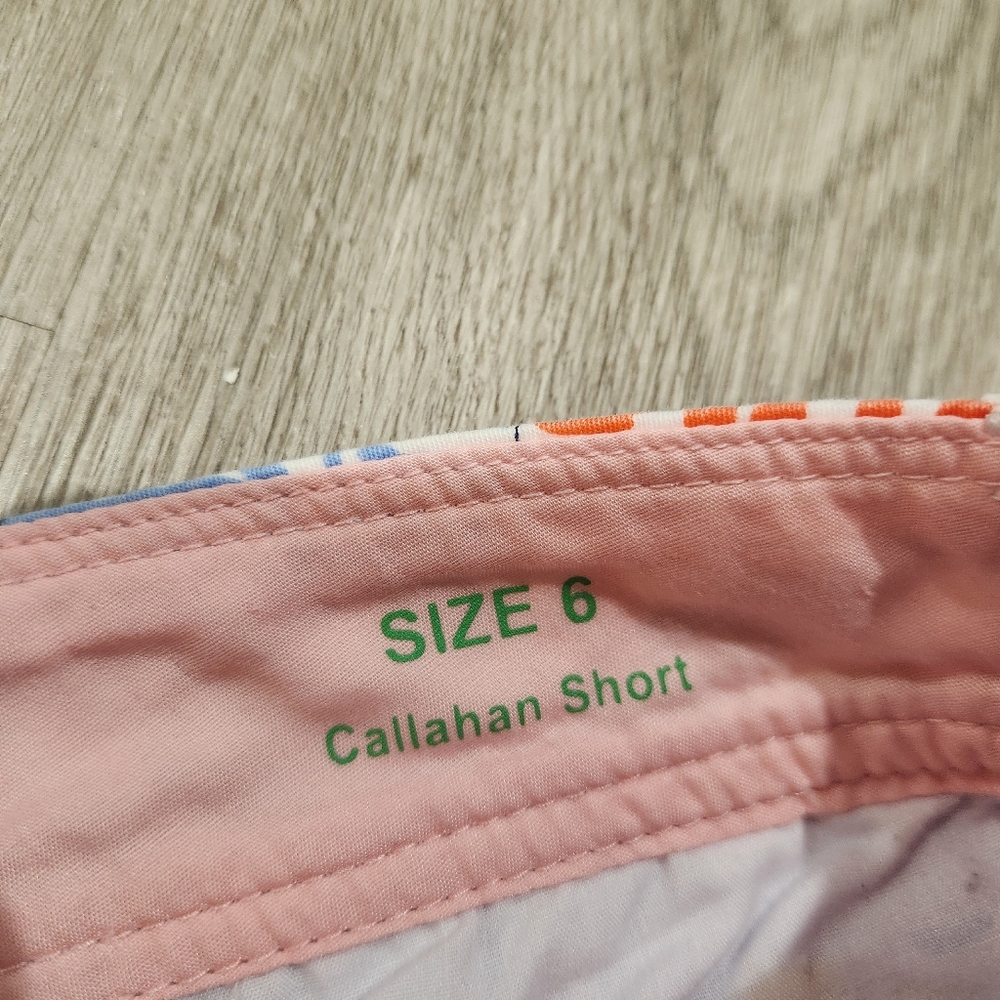 Lilly Pulitzer Callahan Shorts in 'Get Nauti Regatta' sz 6 - Picture 4 of 7